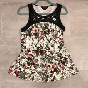 Anthropologie Peplum Tank